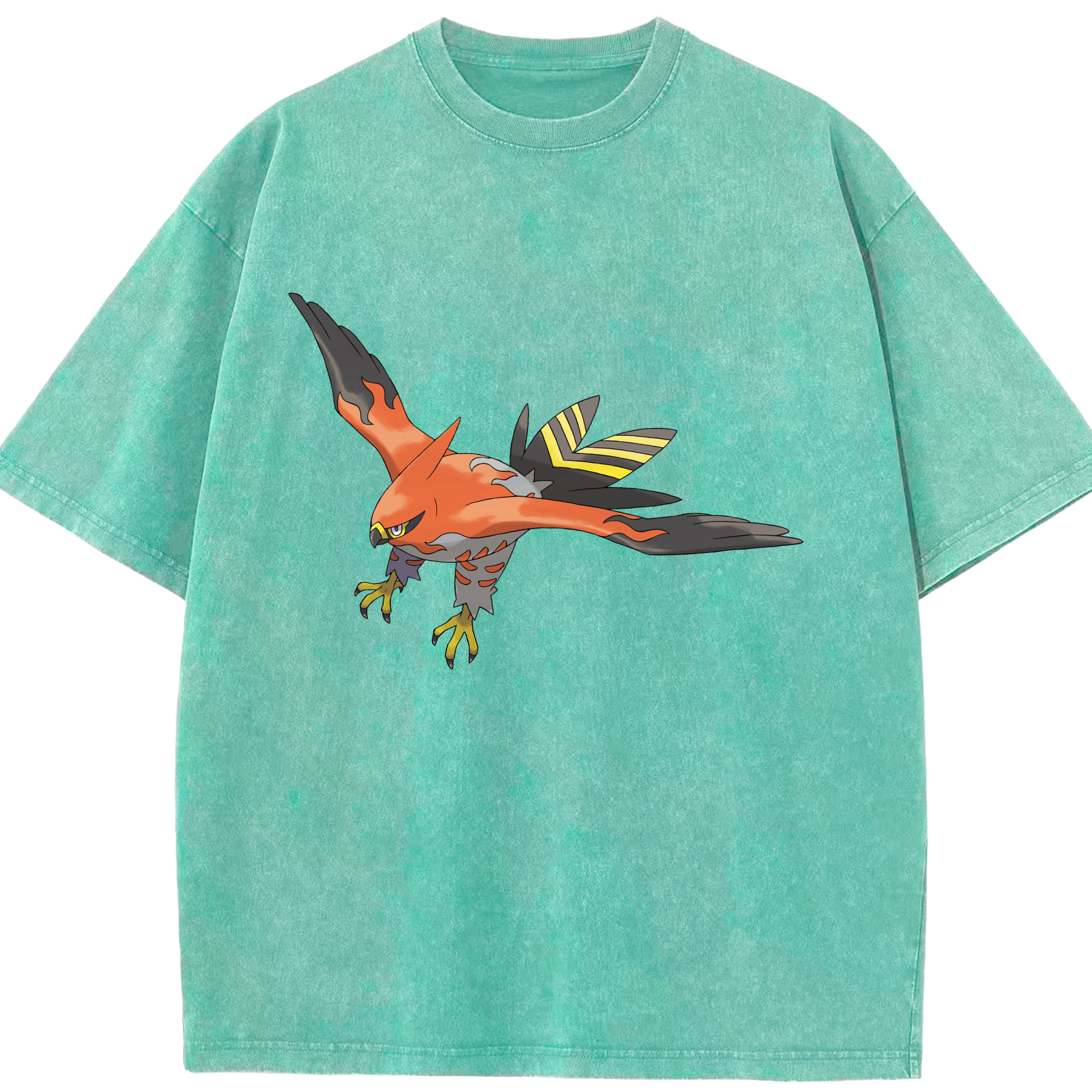 （画像用） ポケットモンスター Pokémon 綿100% ヴィンテージ風 半袖Tシャツ（フロントプリント）